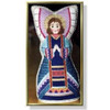 CD882A* Standing Angel - wide wings 7.5" 18 Mesh With Stitch Guide DESIGNS BY CAROL DUPREE Quail Run Designs