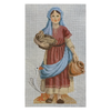 LL422M Nativity Peddler Girl  5.75" x 10"  18 Mesh Labors Of Love
