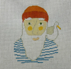SF59 Skipper Stripes 5 x 5 18 Mesh Sara Fitz The Collection Designs 