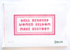 Well Behaved Women 9 inches x 4.5 inches 13 Mesh Evelyn Designs