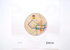 Philadelphia Transit Map  4 inches x 4 inches18 Mesh Evelyn Designs