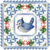 Little Bird Quilts Winter 80w x 80h Kitty And Me Designs
