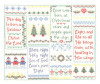 Christmas Inspirations 140w x 116h Counted Cross Stitch Pattern Cathy Bussi