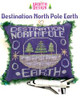 Destination North Pole Earth 67 x 67 stitches Ardith Design ICG