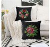 Pink Dahlia  Antique Needlework Design