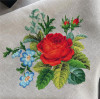 Floral Bouquet-E2 Antique Needlework Design