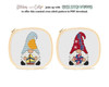 Gnome Mushroom House Interchangeable Display Includes Summer, Sailboat And 14 Count Wood Blanks StitchesandCutz