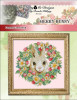 Berry Bunny 72w x 71h  Kitty And Me Designs