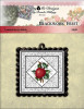 Blackwork Fruit Apple 81 Stitches Square Floss DMC Kitty And Me Designs