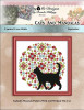 Cat And Mandala September 97 stitches square Kitty And Me Designs