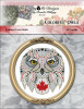 Colorful Owl O'Canada 91w x 97h Kitty And Me Designs