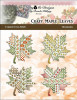 Crazy Maple Leaves Ornaments 54w x 56h Kitty And Me Designs