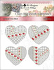 Crazy Blackwork Valentines 57w x 52h Kitty And Me Designs