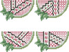 Crazy Watermelons Ornaments 48w x 27h Kitty And Me Designs