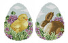 Easter Egg Friends 31w x 51h Kitty And Me Designs