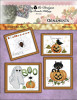 Halloween Ornaments 69 stitches or less Kitty And Me Designs