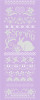 Never Ending Sampler Panel 7 80w x 251h  Kitty And Me Designs