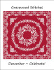 December ~ Celebrate! 59w x 159h Gracewood Stitches IG
