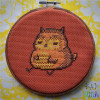 Chonky Owl 49w x 47h BAD Stitch