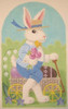 LL192E Labors Of Love Henry Rabbit 18 Mesh 7.5" x 12.25"