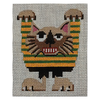 LL220 Labors Of Love Wolfie 18 Mesh 3.25" x 3.75",