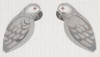 LL306H Labors Of Love African Gray Parrot 18 Mesh  3.75" x 4.75" each (2)