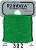 R302 Green Glissen Gloss Rainbow Blending Thread
