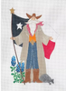 CB-140 The Texas Santa 18g, 6.5” x 11” CURTIS BOEHRINGER