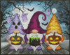 HALLOWEEN GN-1 Gnomes 8.5 x 12" 18 Mesh Lani Enterprises