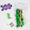 A48-Z T-Rex DeElda Needleworks Beginner Needlepoint kit