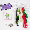SKU: A54-Z Succulent DeElda Needleworks Beginner Needlepoint kit