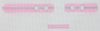 Watch Band Pink Bow - BW124 8" x 1" 18 Mesh BLUE WATERS NEEDLEPOINT
