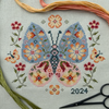 Floral Butterfly Love Poppet
