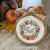 Fall Wreath 42w x 41h by Textilly Crafts 25-2864
