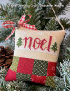 Noel Ornament 49 x 25 by Crafty Bluebonnet Designs 25-2950