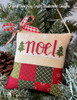 Noel Ornament 49 x 25 by Crafty Bluebonnet Designs 25-2950