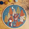 Woodland Melody Felt Appliqué Hoop Kit Corinne Lapierre