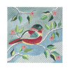 Pillow P141B Quilted Bird Shelly Tribbey Designs 13 Mesh
