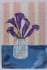 ZEDD-16 Purple Calla Lilies 7 ½ x 15 18 Mesh THE ART OF NANCY ZEDD