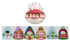 SA-XO 84 Santa's Workshop Topper 3.25 x 13.25 Starke Art Designs