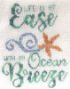 Ocean Breeze Stitch Count: 76W x 60H by Barefoot Needleart, LLC 26-1303