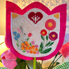 BunBun's Garden 98w x 98h by Luhu Stitches 26-1461