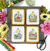 Summer In 4 Bottles 38w x 48h by Tiny Modernist Inc 26-1699