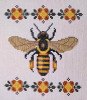 Honey Bee  77w x 84h by Artsy Housewife, The 26-2301