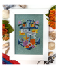 Seas The Day 60w x 84h by Tiny Modernist Inc July Release 2026  26-2346