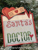 Santa's Favortie Doctor 59 x 46 by Crafty Bluebonnet Designs 26-2404
