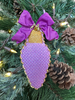 Light Bulb Dragonfly with Stitch Guide - BW174 2″ x 4.5″ on 18 Mesh Blue Waters Needlepoint
