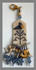 Fern Ridge Collections Blue Sampler Bird Fo