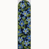 Wg11863 Navy Forget-Me-Not Bookmark 1 3/4 X 7   18 ct Whimsy And Grace BOOKMARK 