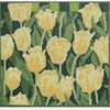 Wg12014 13 ct 4 pc Yellow Tulip Bucket Purse 8 X 8 X 3 1/2   13 ct Whimsy And Grace Purse 
